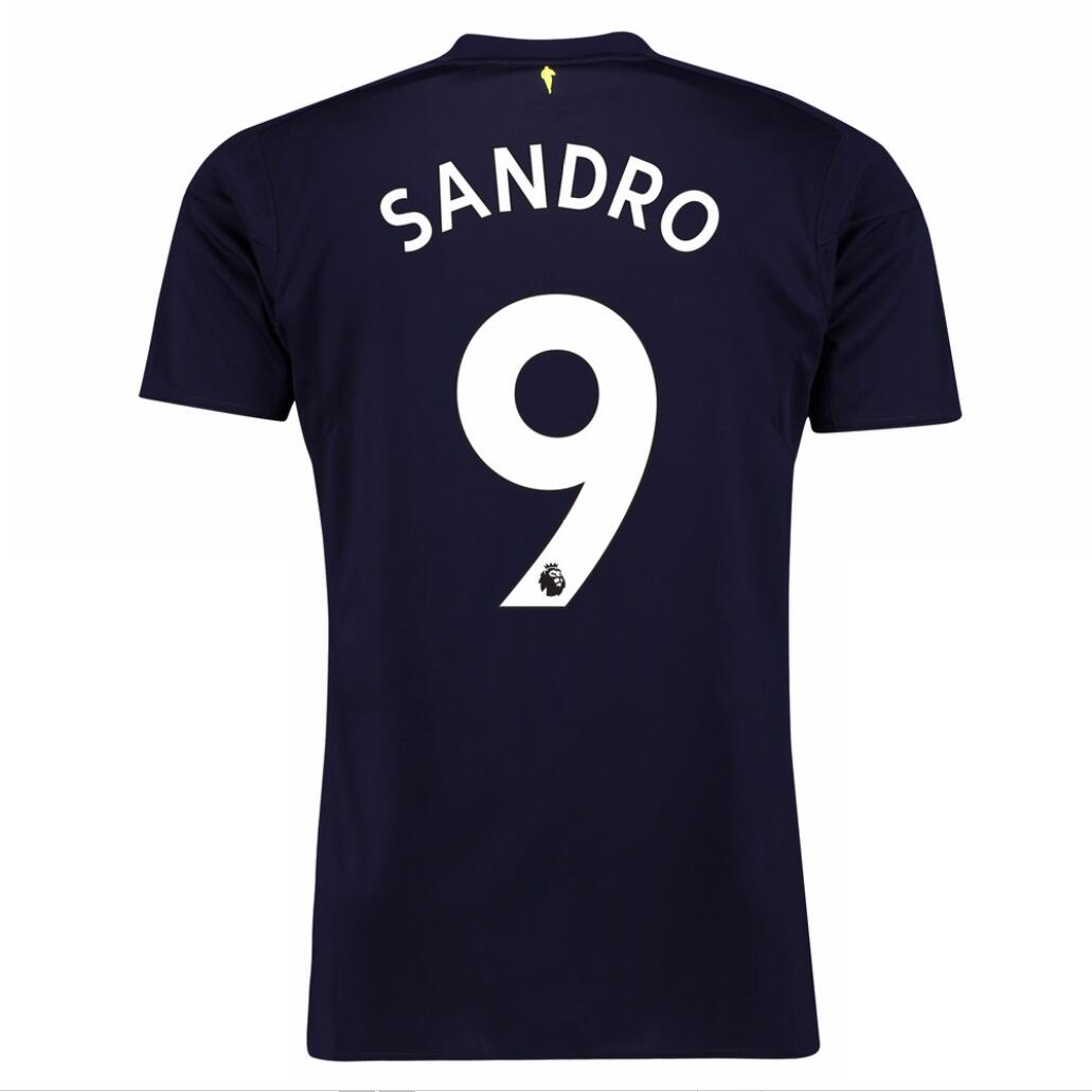 Camiseta Everton 3ª Sandro 2017/18